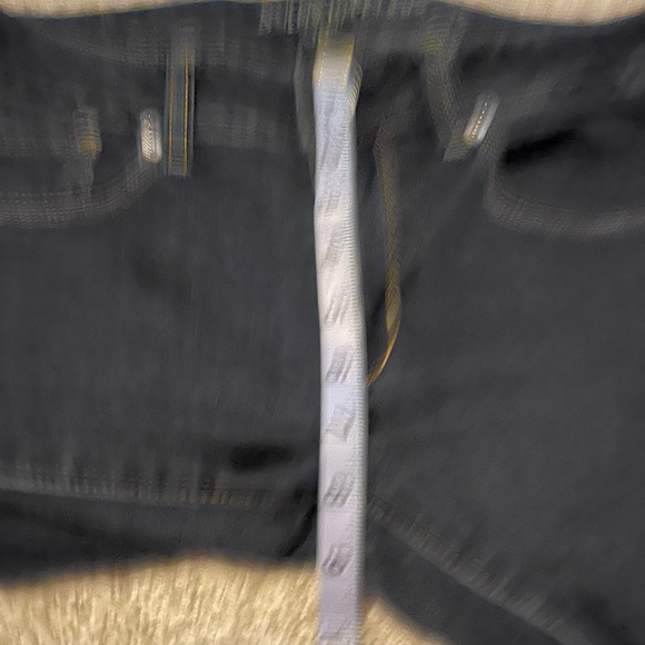 American Eagle Blue Cut Off Jean Shorts Size 6 - Picture 6 of 8